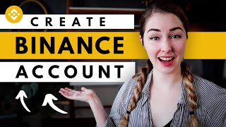 How to Create a Binance Account for BEGINNERS [upl. by Icam]