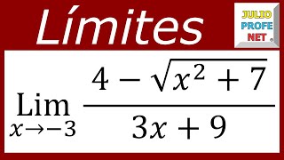 Límites algebraicos  Ej 13 [upl. by Vaas]