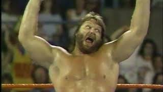 WWF Hacksaw vs Haku 1989 [upl. by Caitrin]