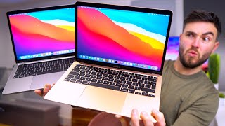 M1 Macbook Air vs Pro 13 vs Intel  2 Weeks Later 2020 [upl. by Eenahc]