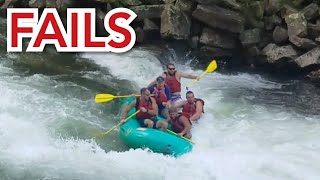 Fails Kayak amp Rafting Fail Compilation [upl. by Karena]