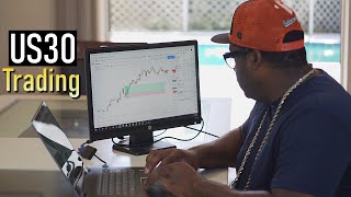 How To Day Trade US30 Step By Step For Beginners  Simple Trading Guide [upl. by Wallace296]