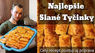 Najlepšie Slané Tyčinky  Celý Recept  Postup  Príprava [upl. by Ain999]