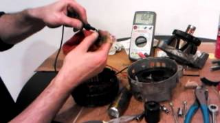 CAR ALTERNATORS  How they work  rebuild  fix  repair [upl. by Eclud]