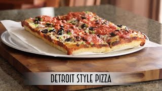 Detroit Style Pizza  Poolish Method [upl. by Anyd180]