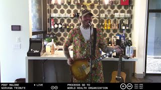 Post Malone x Nirvana Tribute  Livestream [upl. by Jenica]