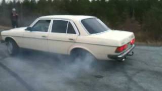 Storuman  Mercedes Benz w123 turbo diesel [upl. by Assirehs485]