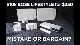 BOSE LIFESTYLE 30 REPAIR AND REVIEW [upl. by Akcimehs]