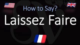 How to Pronounce Laissez Faire CORRECTLY English American French Pronunciation [upl. by Ettegroeg988]