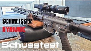 Sneak Peek  Schmeisser Dynamic AR15 im Schusstest [upl. by Iroak]