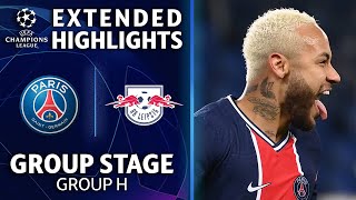 Paris SaintGermain vs RB Leipzig Extended Highlights  UCL on CBS Sports [upl. by Matteo]