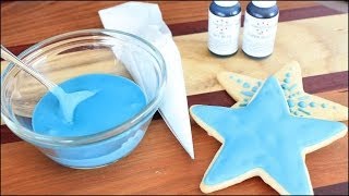 How to Make Royal Icing for Piping and Flooding Cookies [upl. by Aik]