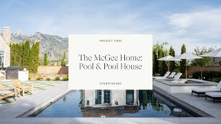 The McGee Home Tour The Backyard Pool amp Pool House [upl. by Ledniahs]