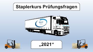 Staplerkurs Prüfungsfragen [upl. by Ilrebmyk]