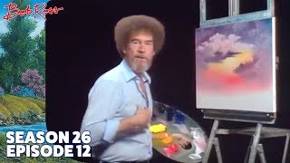 Bob Ross  Sunset Aglow Season 26 Episode 12 [upl. by Tertias]