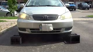 HOW TO REPLACE THE OIL PAN AND GASKET ON A 20032008 COROLLAMATRIX [upl. by Modie]