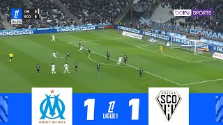 Marseille contre Angers SCO 11  Ligue 1 202425  Résumé de Match [upl. by Garbe]