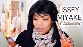 ISSEY MIYAKE Perfume Collection FRAGRANCE Haul Review and Declutter [upl. by Poppo]