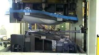 Sheet Hydroforming Production [upl. by Nilyram49]