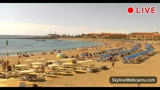 Live Webcam from Playa Las Vistas  Tenerife [upl. by Herzberg558]