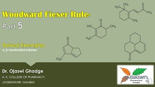 How to calculate λmax of α β unsaturated compoundsWoodward fieser rule Part 5 [upl. by Helmer]