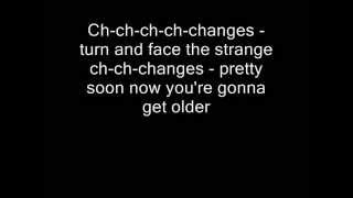 David Bowie  Changes Lyrics [upl. by Niarfe]