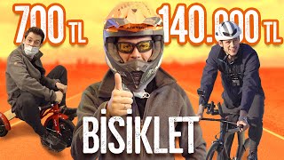 700TL Bisiklet vs 140000TL Bisiklet SonradanGörme [upl. by Reyem642]