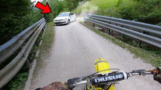 Dirtbike UNDERCOVER Police Getaway  Cops Chase Motorcycle 2023 [upl. by Ecitsuj]