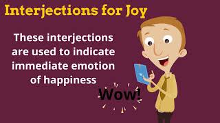 Interjections Definition Examples and Types Explained [upl. by Mali]