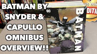 Batman by Scott Snyder amp Greg Capullo Omnibus Vol 1 Overview [upl. by Aigneis]