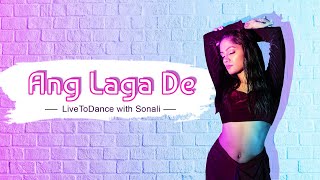 Ang Laga De  Goliyon Ki Raasleela RamLeela  Dance Cover  LiveToDance with Sonali [upl. by Mccreary]