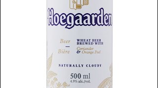 hoegaarden beer review [upl. by Wertheimer444]