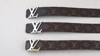 HOW TO SPOT A FAKE LOUIS VUITTON BELT  Real vs Replica LV Belt Review Guide [upl. by Kehsihba]