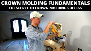 Crown Molding Fundamentals The Simple Key to Crown Molding Success [upl. by Nahta208]