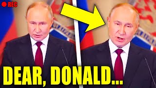 WATCH PUTIN ISSUE TERRIFYING WARNING TO TRUMP [upl. by Harol991]