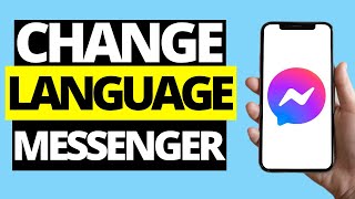 How To Change Facebook Messenger Language On iPhone 2021 [upl. by Mechling]