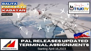 Philippine Airlines  PAL Updates NAIA Terminal Assignments [upl. by Semyaj]