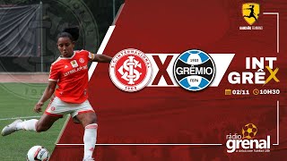 Internacional x Grêmio  Final do Campeonato Gaúcho Feminino AO VIVO [upl. by Scornik599]