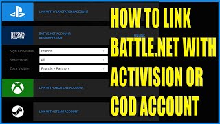 HOW TO LINK BATTLENET WITH ACTIVISION OR CALL OF DUTY ACCOUNT [upl. by Janessa315]