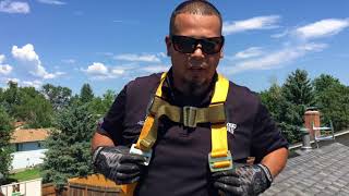 How to Use a Roof Safety Harness  Fall Protection [upl. by Leamiba393]