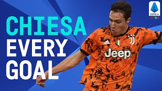 EVERY Federico Chiesa Goal This Season  Top Scorers 202021  Serie A TIM [upl. by Lamberto]