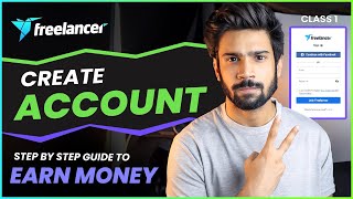 How To Create Freelancer Account  Freelancer Account Kaise Banaye [upl. by Otipaga79]