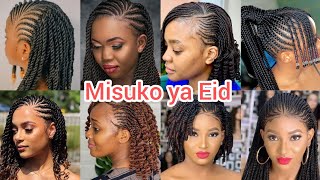 MISUKO MIPYA YA SIKUKUU YA EIDHAIRSTYLES [upl. by Pansie]