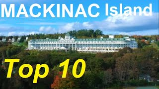 Our Top 10 things to do on Mackinac Island Michigan Best tourist attractions in 2024 [upl. by Latoyia]