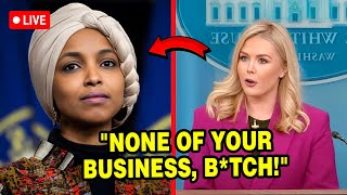 Karoline Leavitt DESTROYS Ilhan Omar on Live TV AGAIN [upl. by Aicilat]