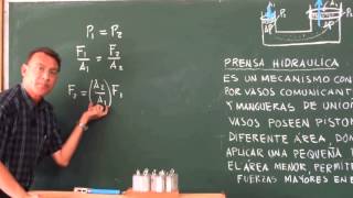 Clase 4 Principio de Pascal [upl. by Eseilana324]