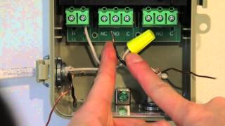 Wiring a Tork TU40 or DTU40 for 120 volts [upl. by Modestia]