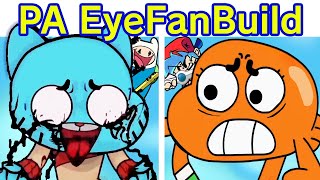 Friday Night Funkin VS PA EyeFanBuild  Finn Gumball amp Jake FNFMod Pibby Apocalypse Fan Build [upl. by Aeslahc]