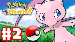 Pokemon Lets Go Pikachu and Eevee  Gameplay Walkthrough Part 2  How to Get Mew Poke Ball Plus [upl. by Lunnete]