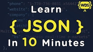 Learn JSON in 10 Minutes [upl. by Prebo]